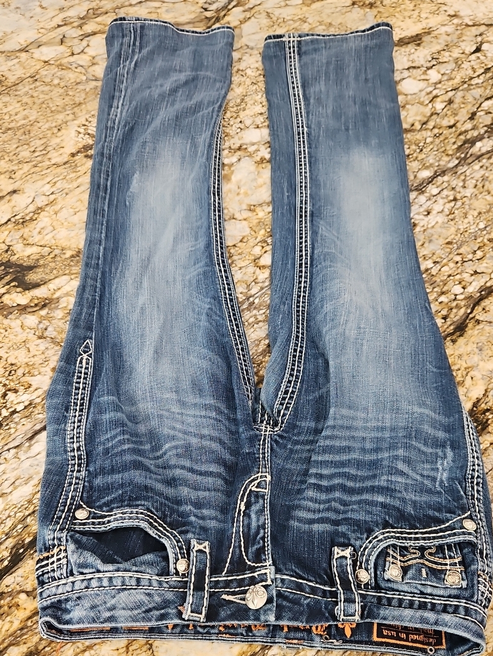 Rock Revival Maggie  Boot Jeans. Size 28 Inseam 29" Rise 7.5"